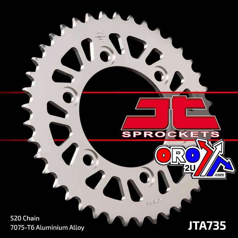 REAR SPROCKET ALLOY SILVER 735, JTA735.41 image 1