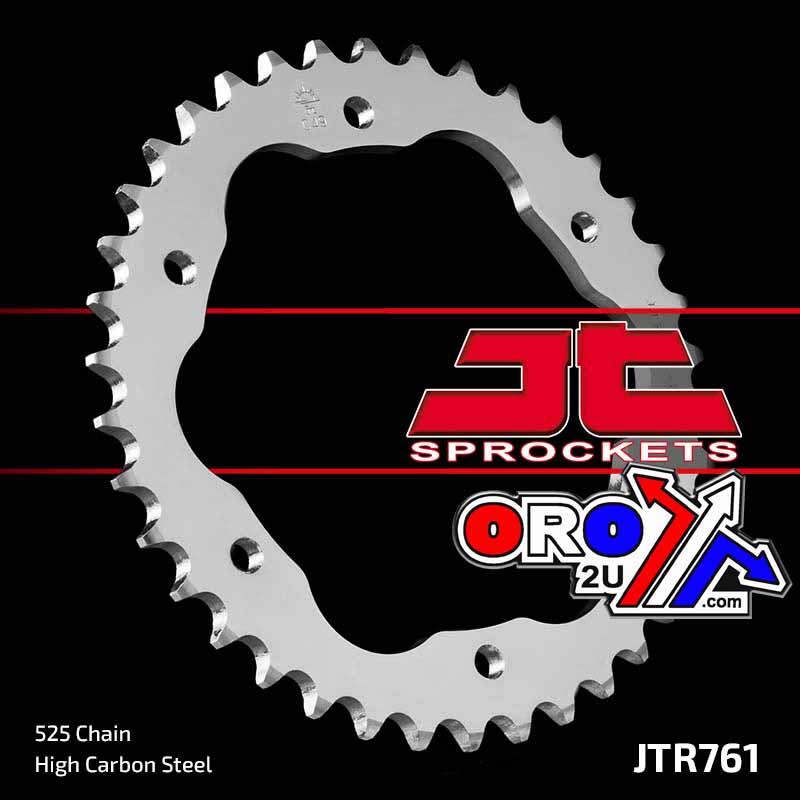 REAR SPROCKET STEEL JTR761.39, DUCATI ROAD CHAIN TYPE 525 image 1