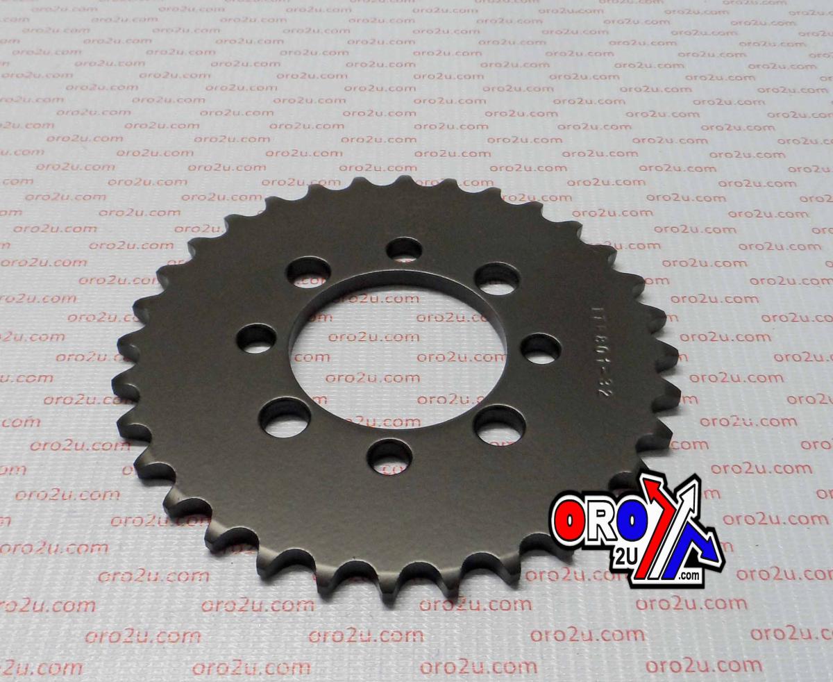 REAR SPROCKET JTR801.32 JT 420 BLACK, JR80132 image 1