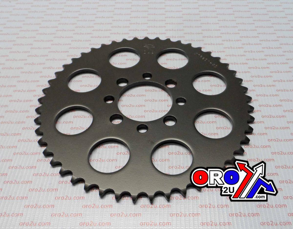 REAR SPROCKET JTR801.49 JT 420 BLACK image 1