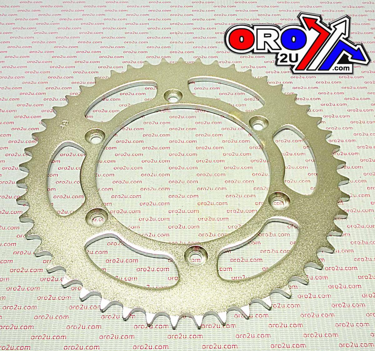 REAR SPROCKET STEEL 49 [JTR822.49] 520, SILVER image 1