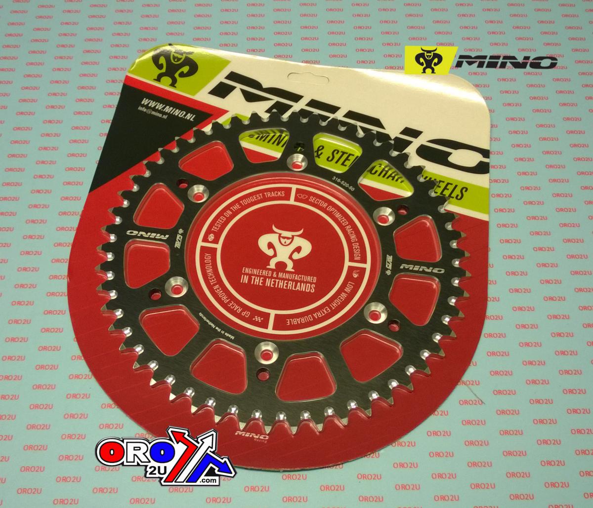 MINO REAR SPROCKET ALLOY BLACK 822, 25-316.520.50 thumbnail 2