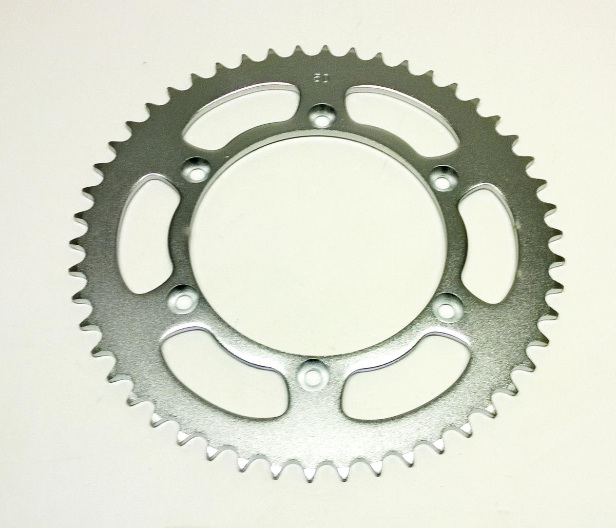 REAR SPROCKET STEEL 50 [JTR822.50] 520, SILVER image 1