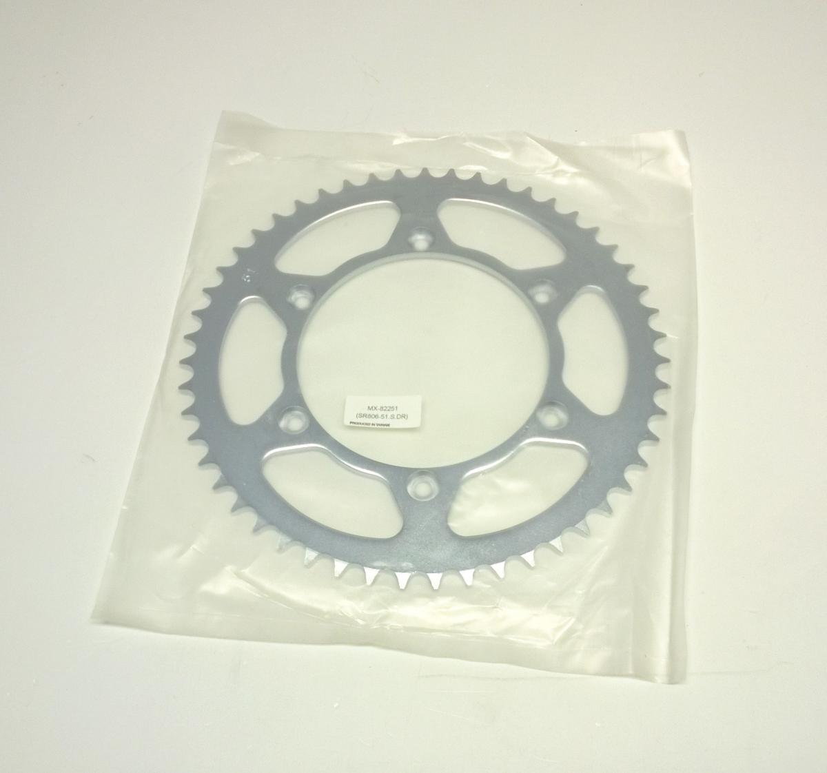 REAR SPROCKET STEEL 51 [JTR822.51] 520, SILVER thumbnail 2