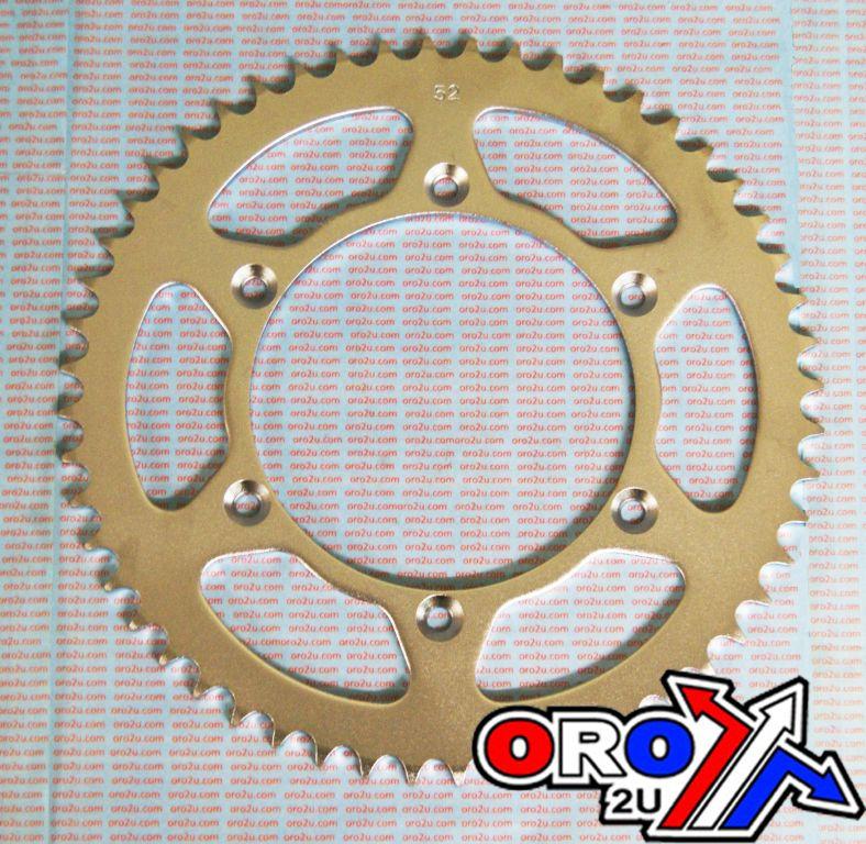 REAR SPROCKET STEEL 52 [JTR822.52] 520, SILVER image 1