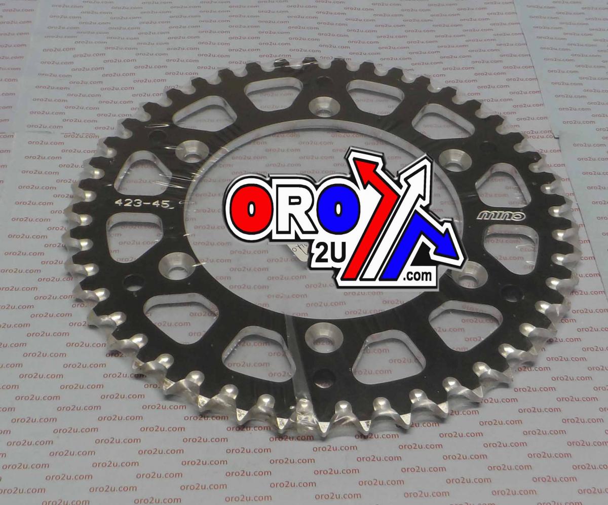 MINO REAR SPROCKET ALLOY BLACK 808, 25-423-520-45 thumbnail 2
