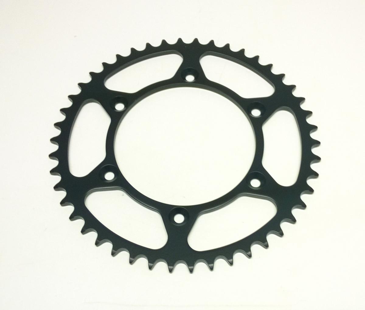 REAR SPROCKET STEEL JTR808.46 BLACK thumbnail 2