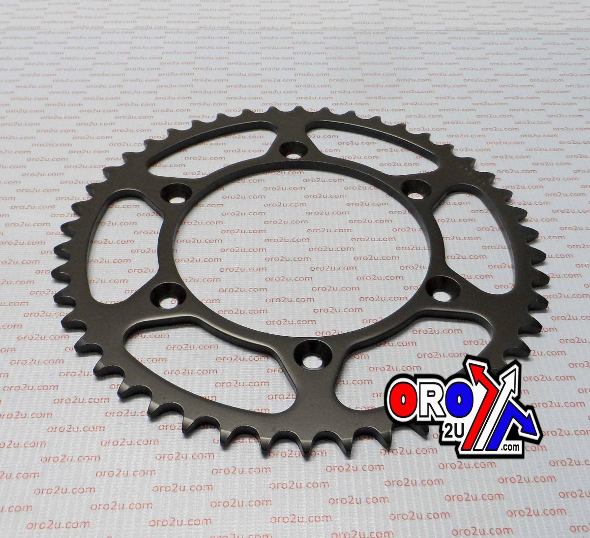 REAR SPROCKET STEEL JTR808.46 BLACK thumbnail 4