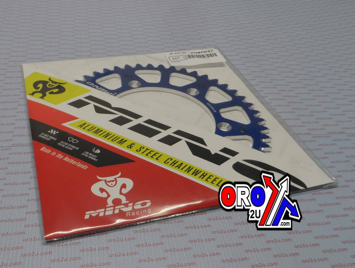 MINO REAR SPROCKET ALLOY BLUE 808, 25-423-520-48 BLUE thumbnail 4