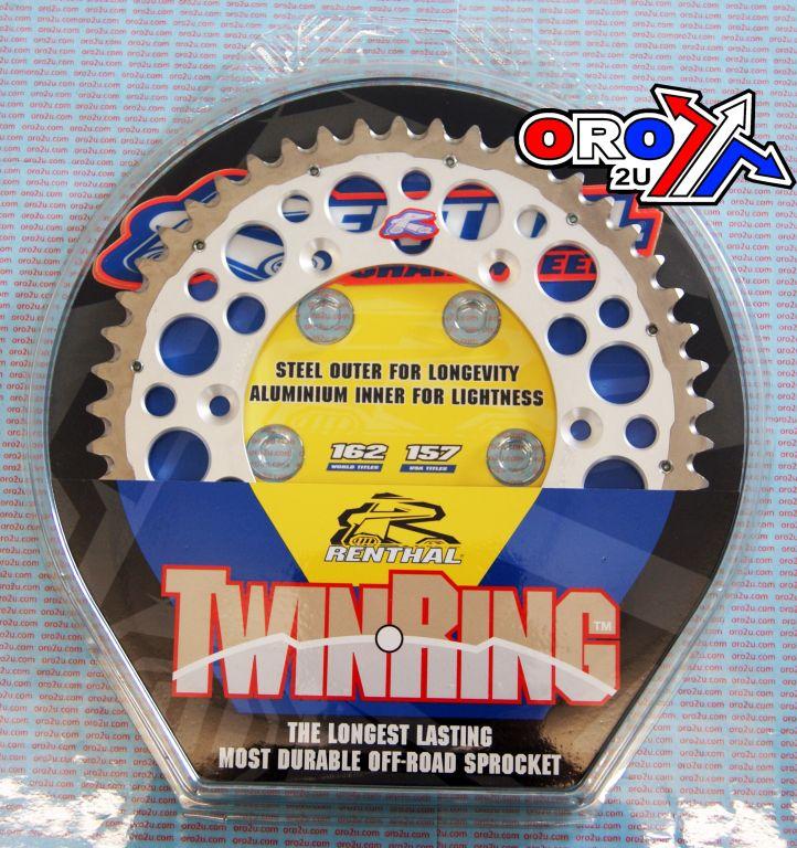 REAR SPROCKET TWINRING SUZ, RENTHAL 1230-520-49GPSI thumbnail 3