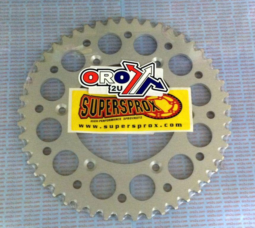 REAR SPROCKET ALLOY SILVER, JTR808 ROUND HOLE image 1