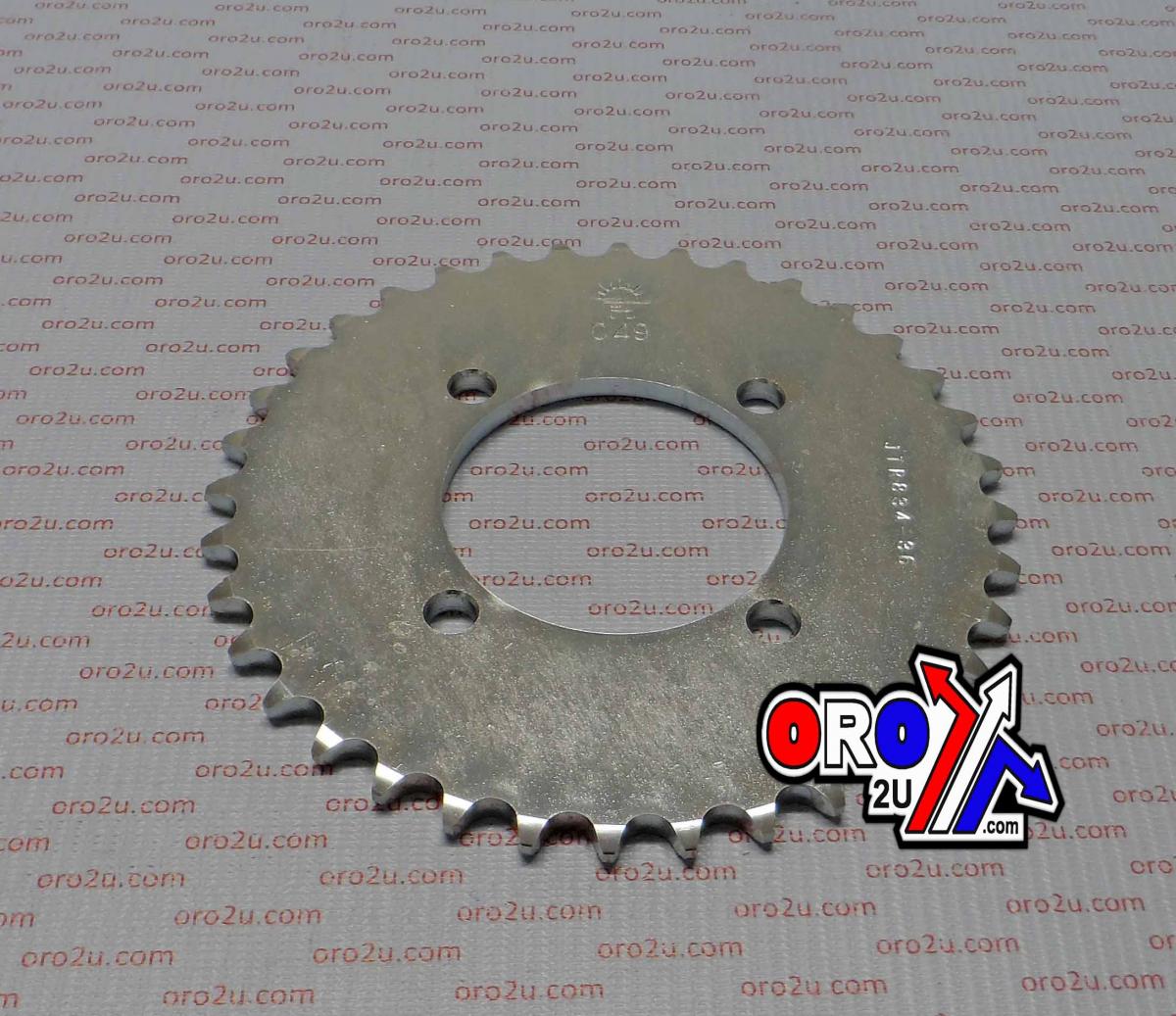 REAR SPROCKET JTR834.36 JT SILVER thumbnail 3