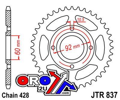 REAR SPROCKET JTR837.39 JT thumbnail 5