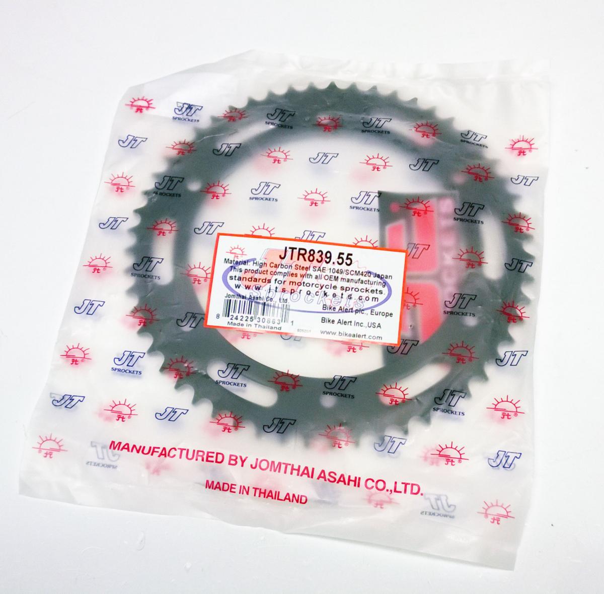 REAR SPROCKET JTR839.55 STEEL thumbnail 3