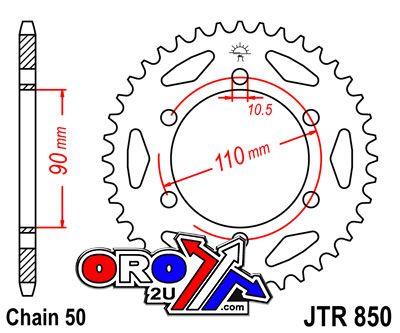 REAR SPROCKET JTR850.33 JT thumbnail 3