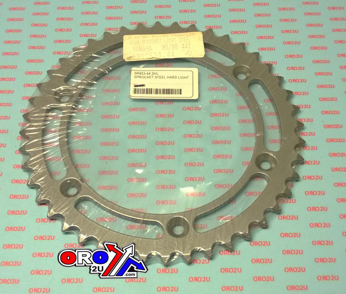 MINO REAR SPROCKET STEEL HARD LIGHT, 24-831-520-44 SILVER image 1