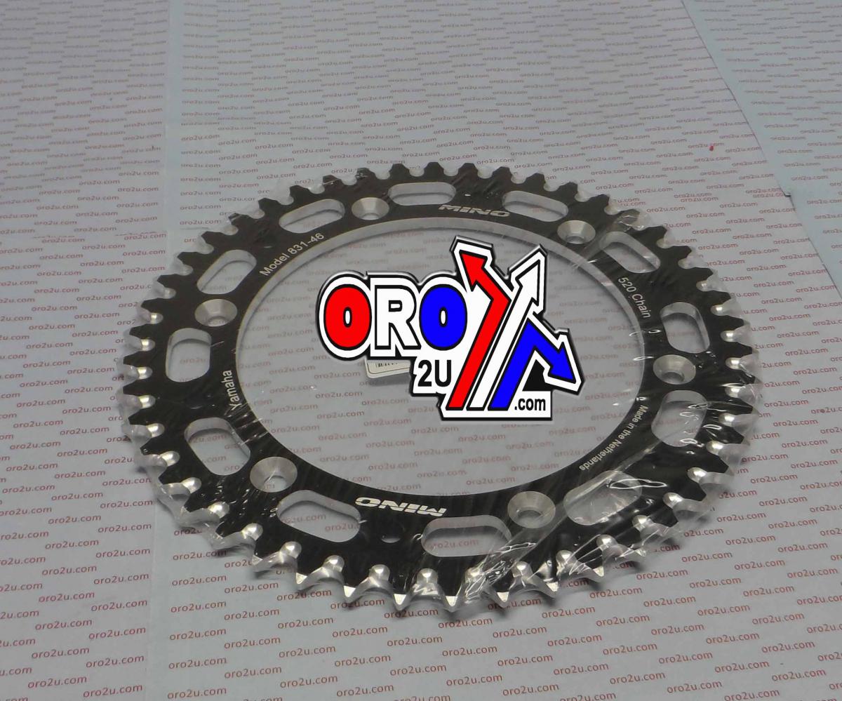 MINO REAR SPROCKET ALLOY BLK 853, 25-831-520-46 thumbnail 2