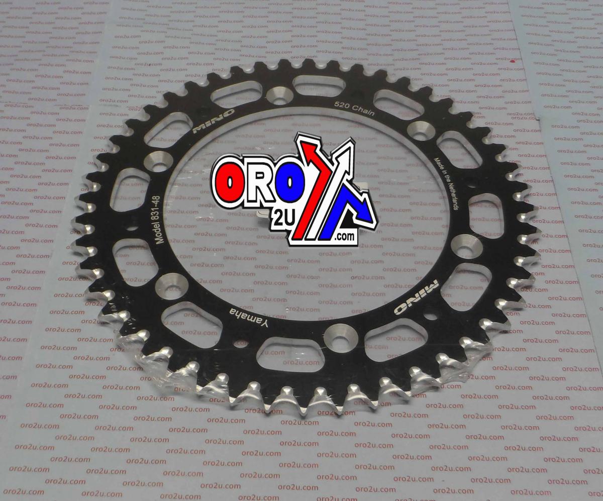 MINO REAR SPROCKET ALLOY BLK 853, 25-831-520-48 thumbnail 2