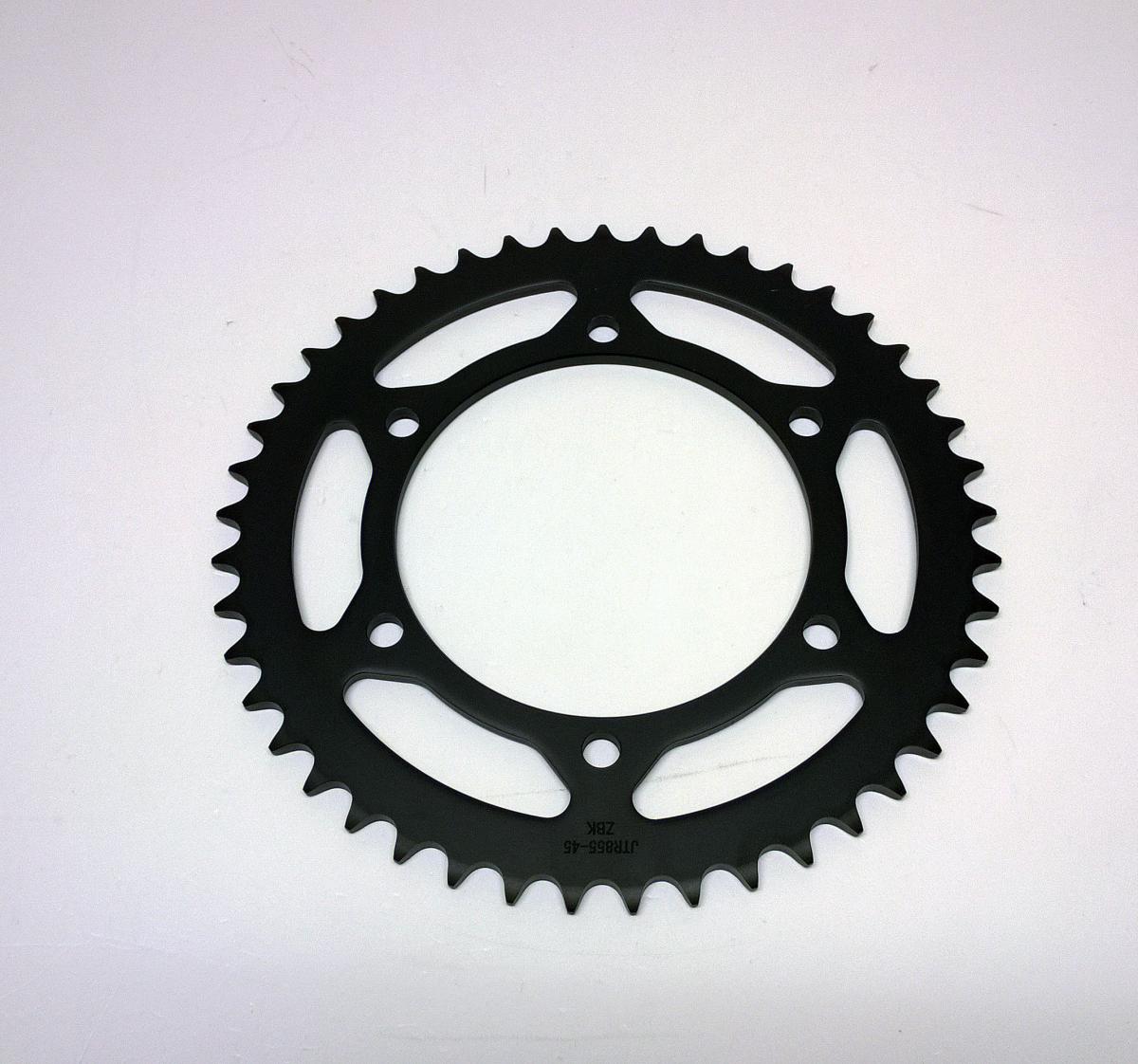 REAR SPROCKET STEEL HARD ZBK, JTR855.45ZBK thumbnail 2