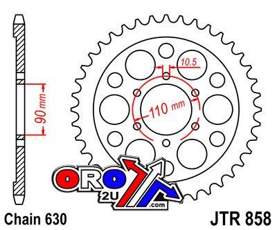 REAR SPROCKET JTR858.35 JT thumbnail 3