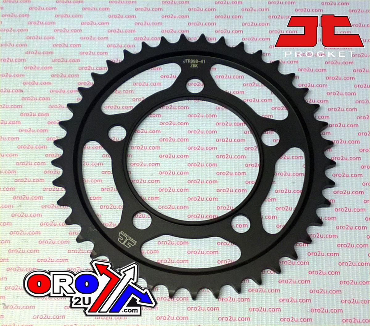 REAR SPROCKET STEEL HARD ZBK, C45 INDUCTION JTR898.41ZBK, SR898.41ZBK thumbnail 2