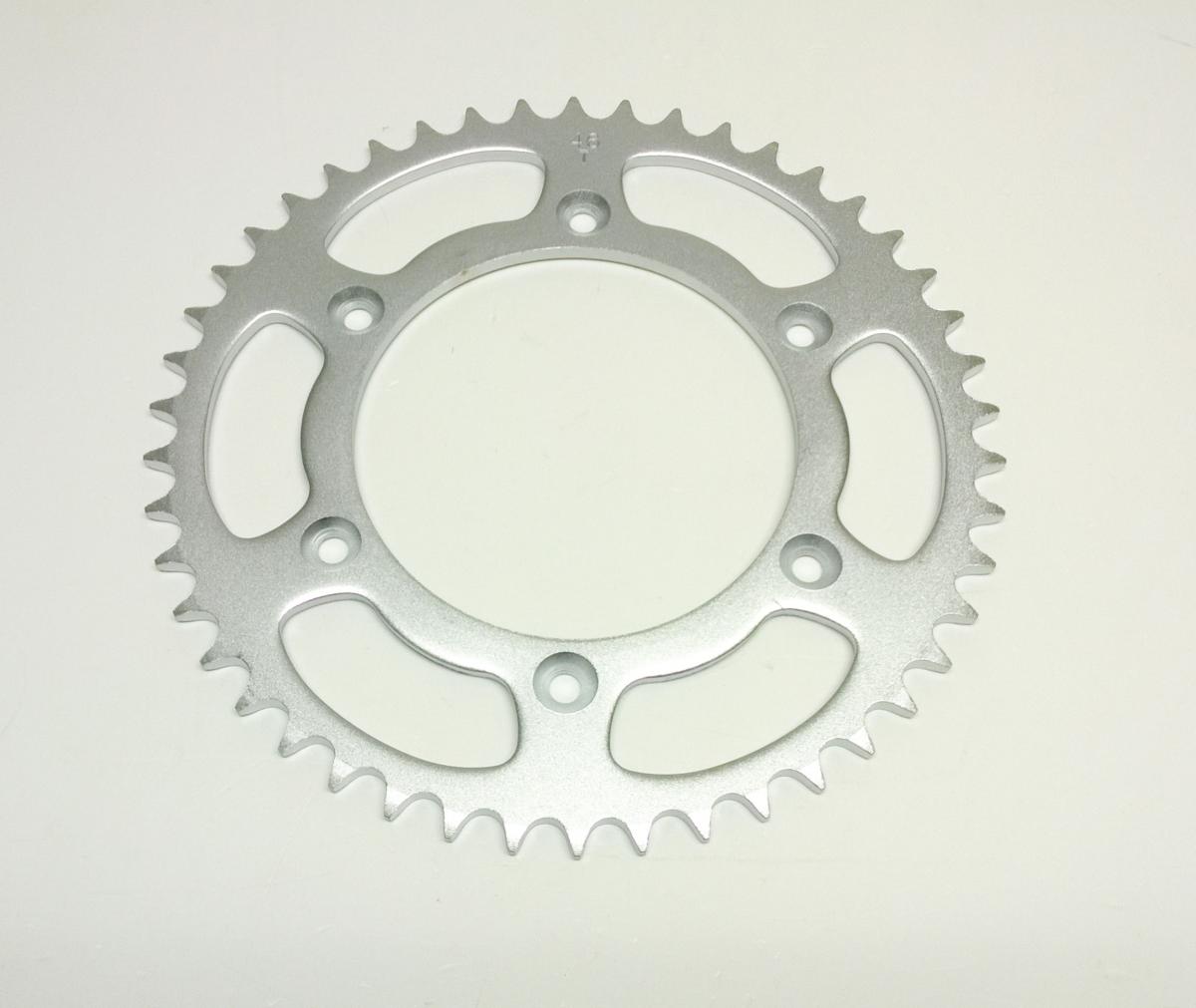 REAR SPROCKET STEEL 46 [JTR897.46] 520, SILVER image 1