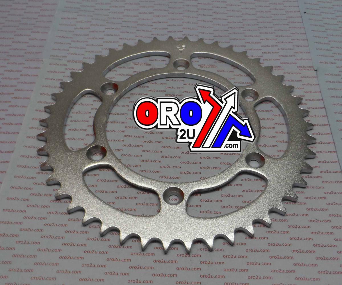 REAR SPROCKET STEEL 46 [JTR897.46] 520, SILVER thumbnail 3