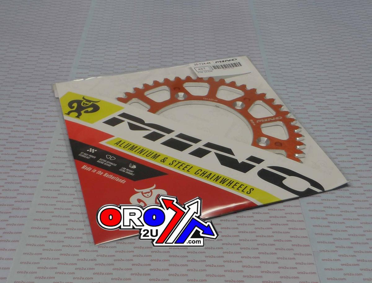 MINO REAR SPROCKET ALLOY ORANGE, 25-724-520-48 JTR897 thumbnail 2