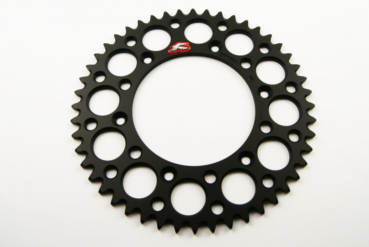 REAR SPROCKET RENTHAL KTM, ULTRALITE 224U-520-48GPBK BLACK image 1