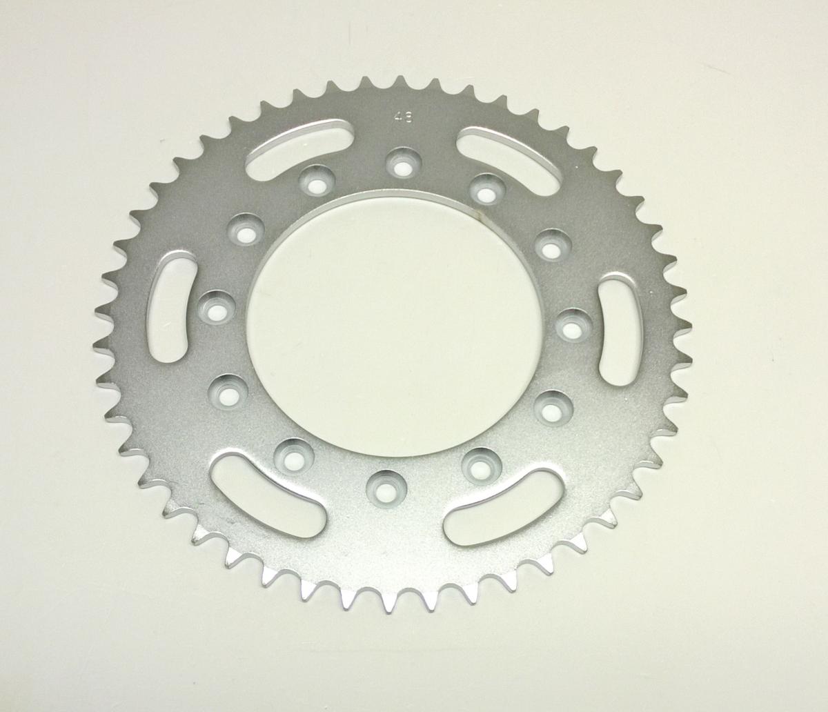 REAR SPROCKET STEEL 48 [JTR897.48] 520, SILVER image 1