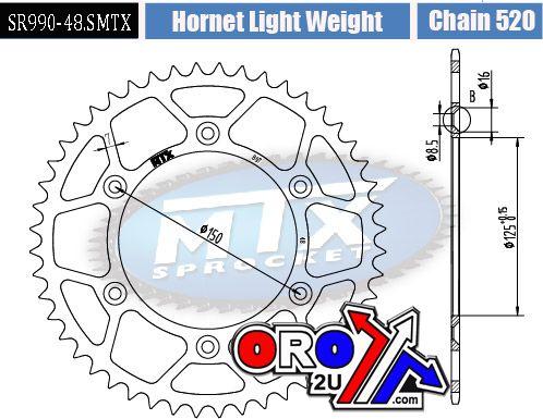 REAR SPROCKET STEEL HARD 11H-KM1-48 thumbnail 5