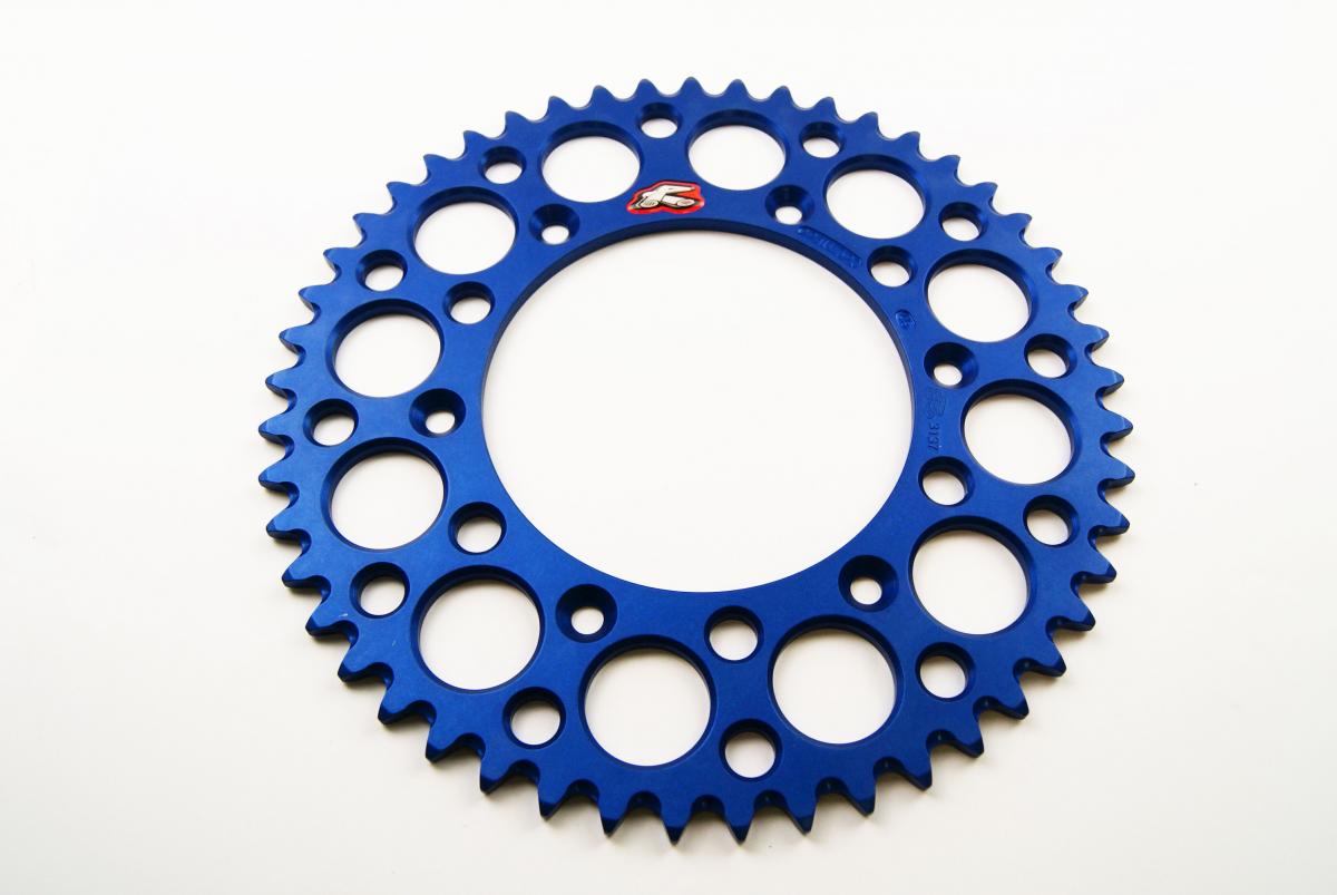 REAR SPROCKET RENTHAL KTM, ULTRALITE 224U-520-49GPBU BLUE image 1