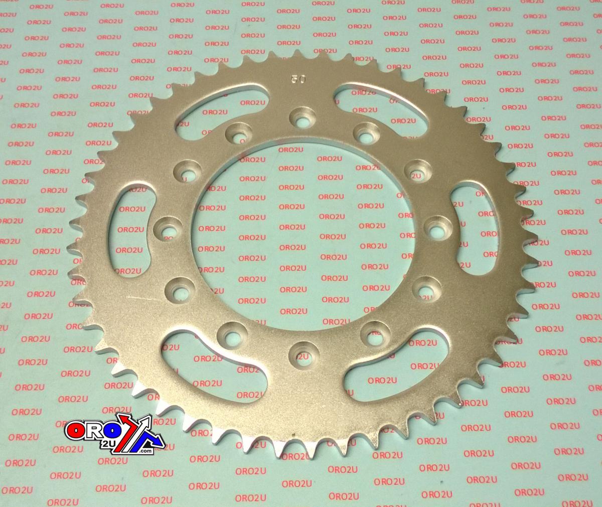 REAR SPROCKET STEEL 50 [JTR897.50] 520, SILVER, 58310151050 image 1