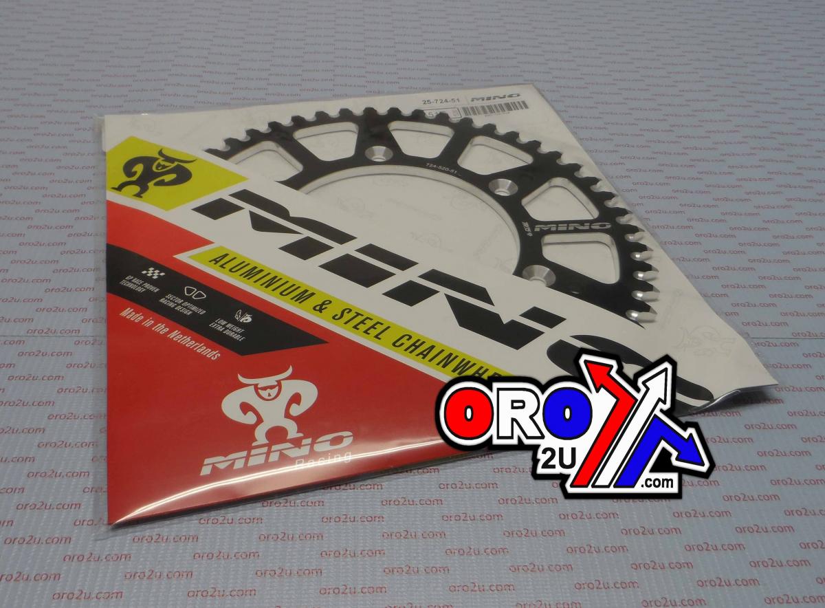 MINO REAR SPROCKET ALLOY BLACK, 25-724-520-51 897 thumbnail 2