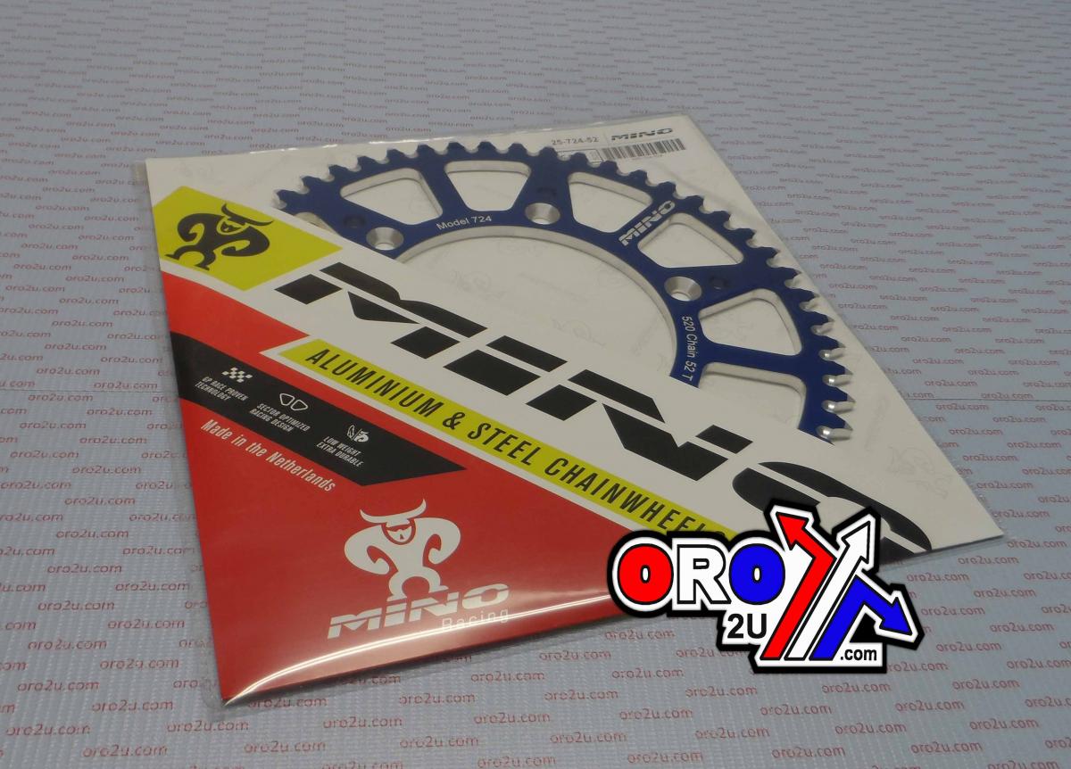 MINO REAR SPROCKET ALLOY BLUE, 25-724-520-82 thumbnail 2