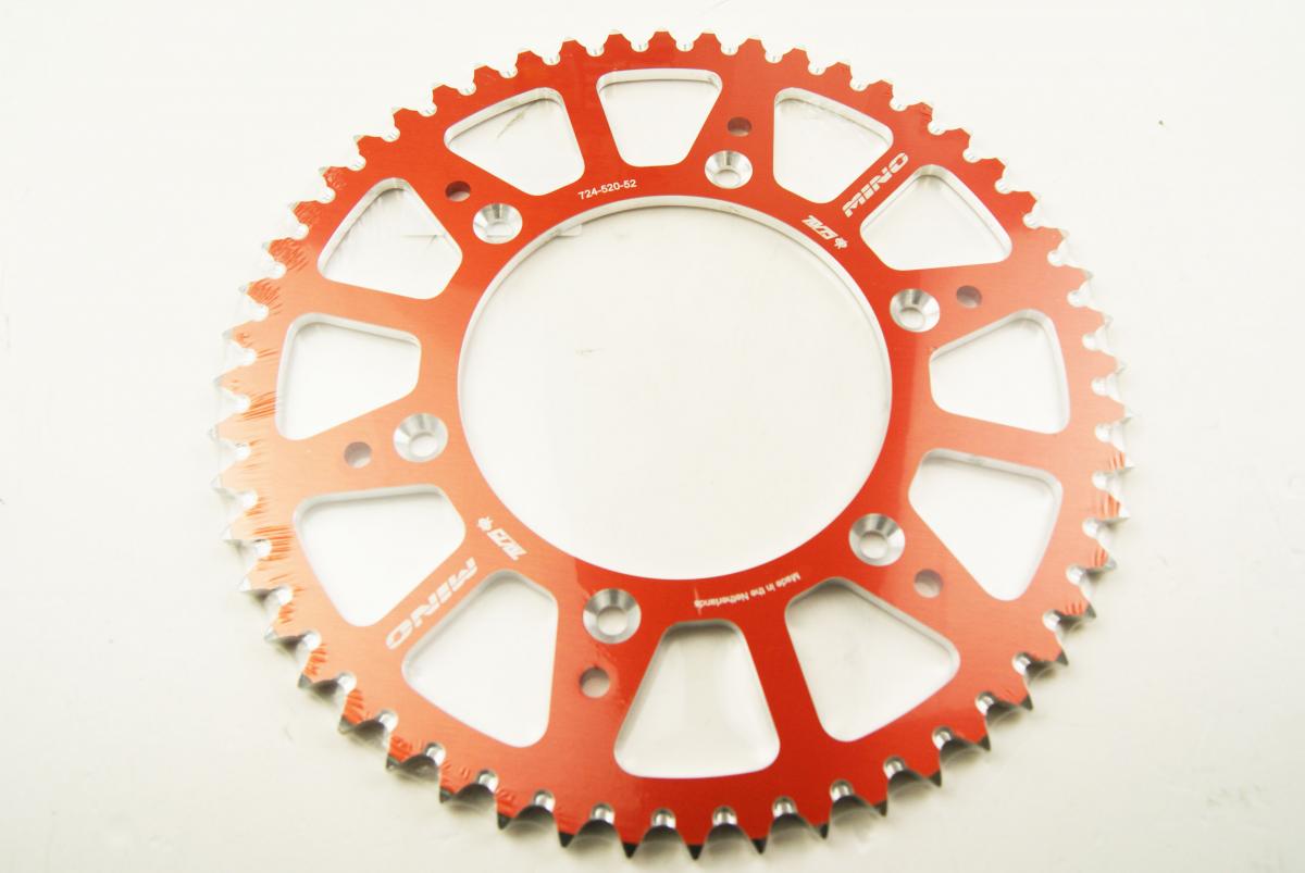 MINO REAR SPROCKET ALLOY ORANGE, 25-724-520-52 thumbnail 2