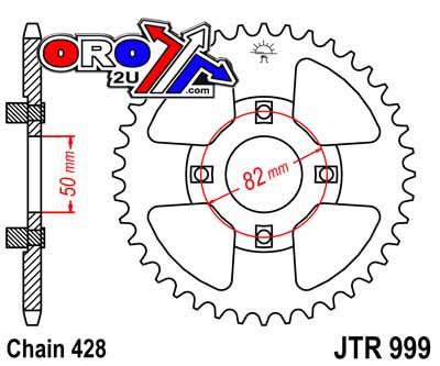 REAR SPROCKET JTR999 STEEL 45T JTR999.45 thumbnail 5