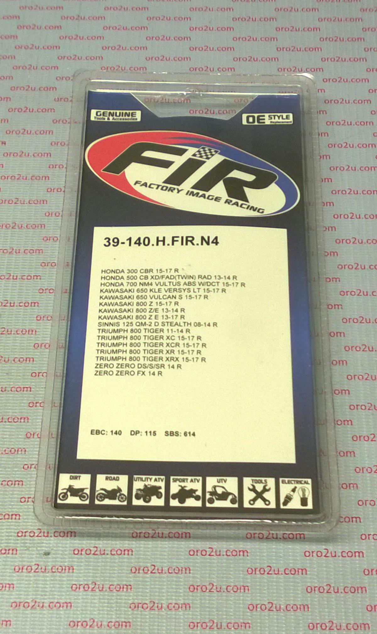 BRAKE PADS SINTERED METAL N4, DB2770.RD-ER thumbnail 3