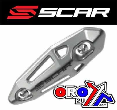 EXHAUST HEAT PROTECTOR UNIVERSAL 4 STROKES STAINLESS STEEL SCAR UHP thumbnail 2