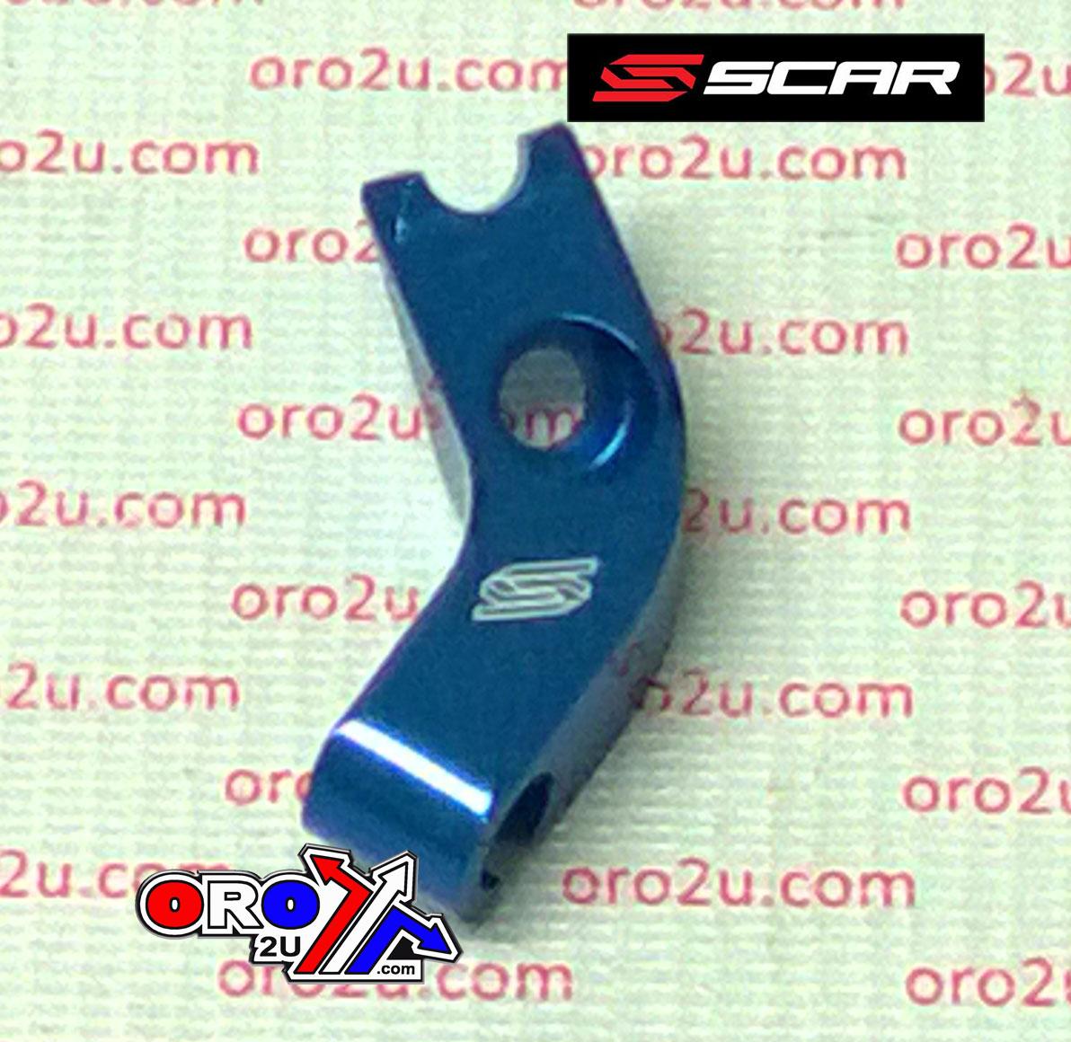 CLUTCH CABLE GUIDE BLUE 01-14 YAMAHA WR YZ 250 F SCAR CCG100 thumbnail 2