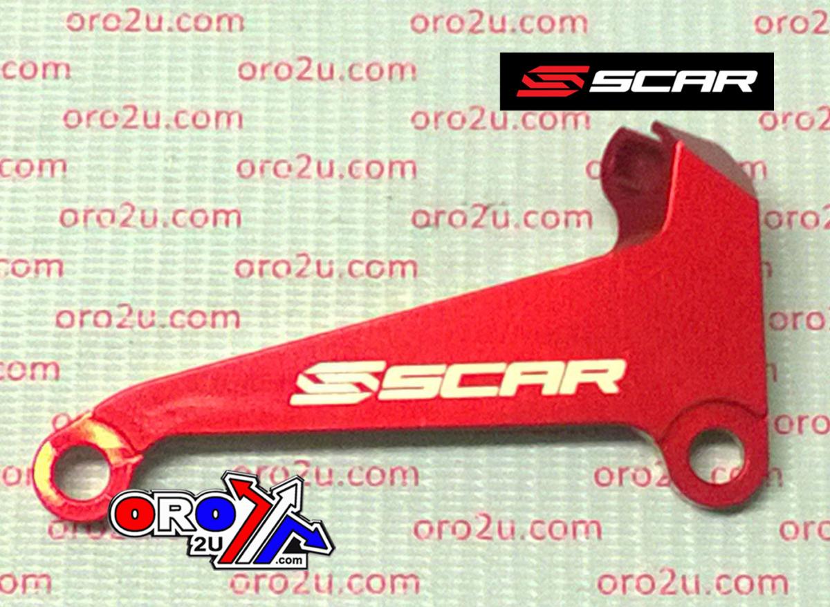 CLUTCH CABLE GUIDE RED 14-17 CRF 250 SCAR CCG202 thumbnail 2