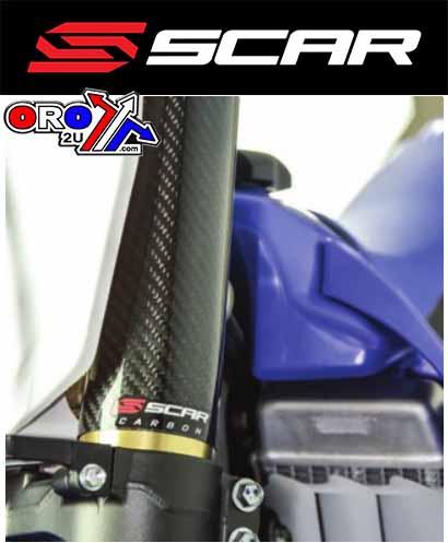 UPPER FORK WRAPS CARBON 85-26 BIG BIKES 125 250 450 500 160X52mm SCAR SFWUB thumbnail 4