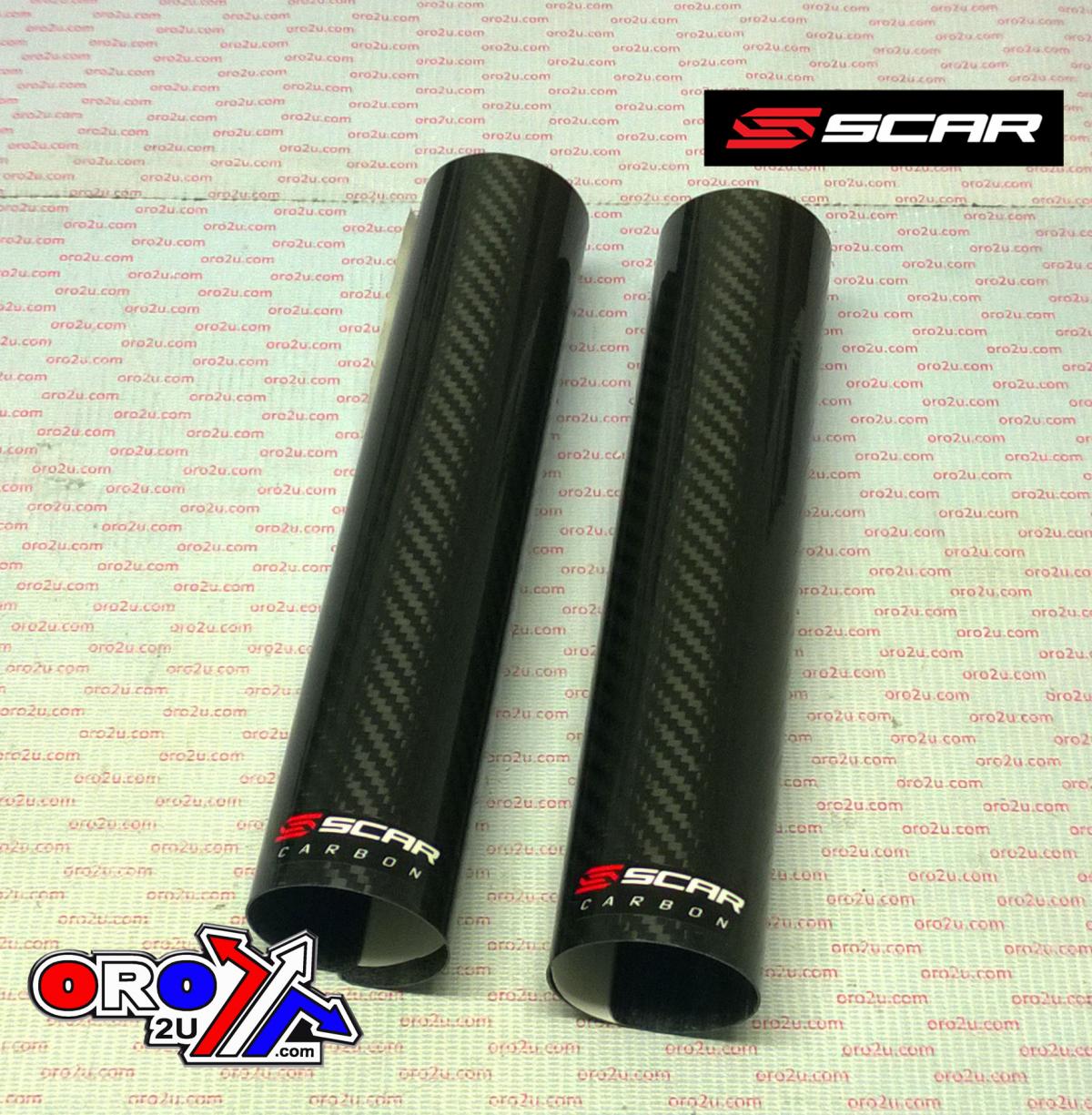 LOWER FORK WRAPS CARBON 85-26 BIG BIKES 125 250 450 500 240X52mm SCAR SFWLB thumbnail 2