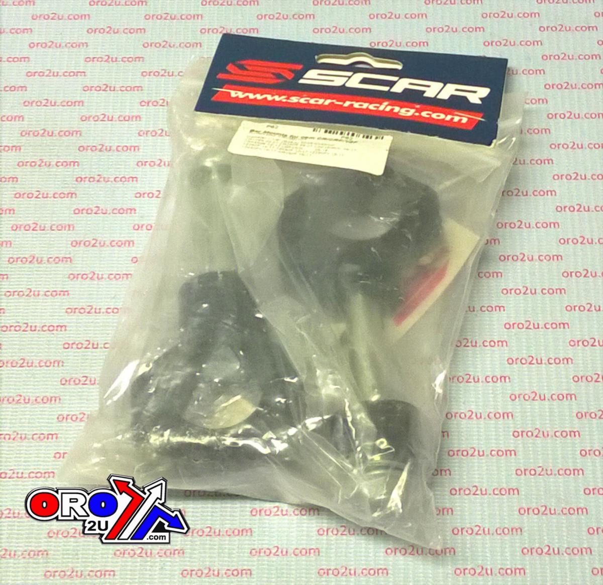 OVERSIZE BAR MOUNTS BLACK 99-26 HONDA CR CRF 125 250 450 28.6mm 30 35 40 45mm STOCK CLAMPS SCAR P62 thumbnail 3