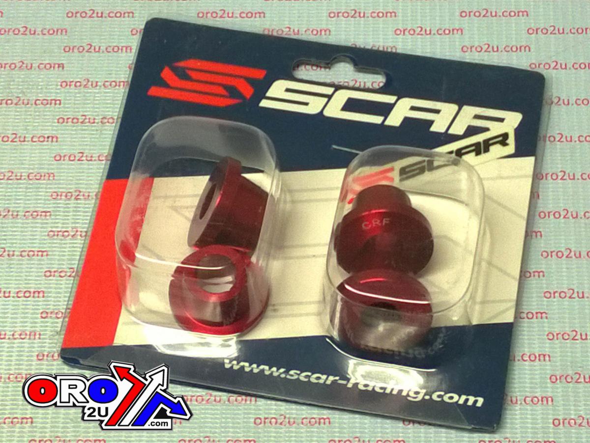 RUBBER KILLERS RED 84-26 HONDA CR CRF 125 250 450 500 L R RL RWE RX X 4-PIECE SCAR SCCRF thumbnail 3
