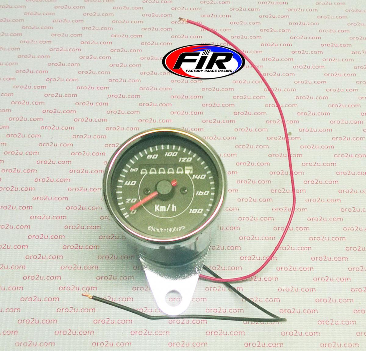SPEEDOMETER HEAD 60mm KM/H image 1