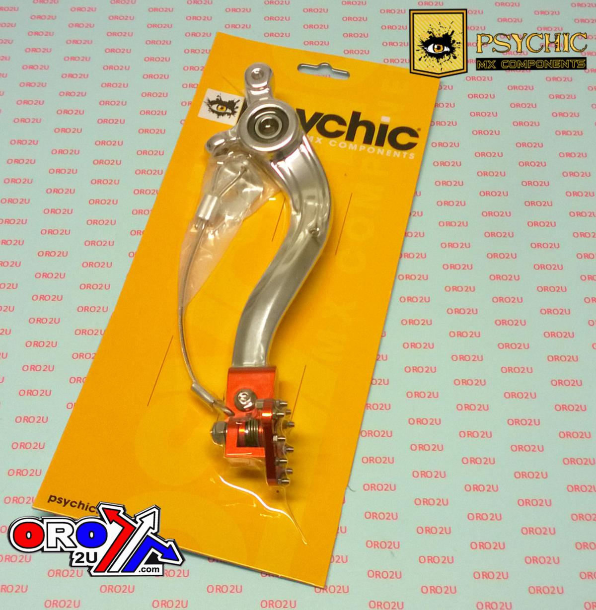 BRAKE PEDAL KTM SIL/ORG, PSYCHIC MX-08837 SILVER/ORANGE, 79013050044 thumbnail 2
