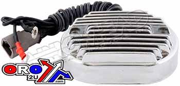 REGULATOR HARLEY SOFTAIL, ARROWHEAD AHD6017-C CHROME image 1