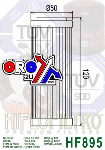 OIL FILTER HIFLO HF895, IMZ-8.101-01090-01 URAL thumbnail 3
