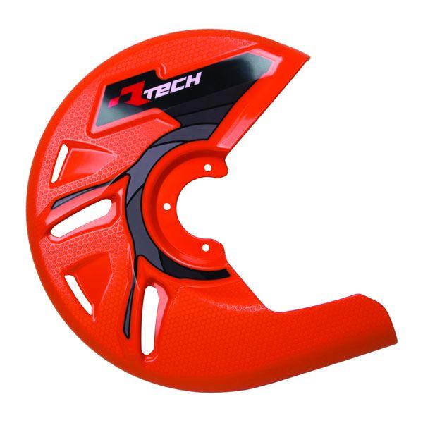 UNIVERSAL ORANGE DISC GUARD, NEEDS FITTING KIT, RTECH R-DISCPTAR000 image 1